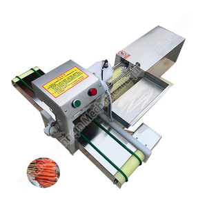 1800pcs/h Satay Meat Skewer <b>Machine</b> Meat <b>String</b> <b>Machine</b> for Bbq Shop Kebab Making <b>Machine</b> - Product Image 4