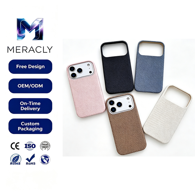 High Quality Cotton Fabric Mobile Phone case for iPhone 17 air 16 15 14 13 Pro Max Shockproof case Techwoven Texture Back Cover