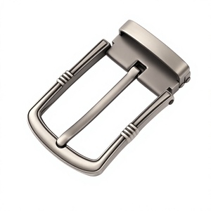 Boucle de ceinture de luxe en alliage de zinc |   Boucle de ceinture en alliage de zinc avec clip rotatif et logo personnalisé pour hommes et professionnels - Product Image 1
