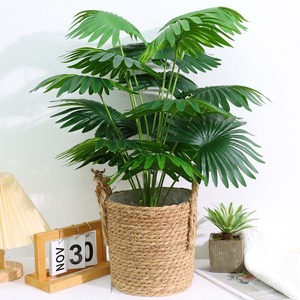<span class=keywords><strong>Plante</strong></span> tropicale artificielle Monstera Bananier, décoration de jardin intérieure et extérieure, arbre artificiel en pot, durable, respectueux de l'environnement, pour la remise des diplômes - Product Image 4