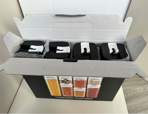 Vtopmart Contenedores Herméticos de Almacenamiento de Alimentos, 7 Piezas de Plástico Libre de BPA Contenedores de Cereales con Tapas de Bloqueo para Organización de Cocina - Product Image 3