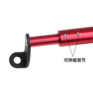 Barra de extensión de equilibrio para patinete eléctrico, color plateado, rojo y negro, fácil de instalar, para patinetes eléctricos - Product Image 4