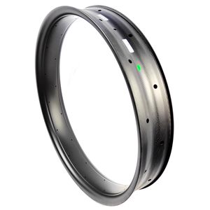 BIKEDOC RFW100H25 26er jante 100mm largeur 25mm hauteur <span class=keywords><strong>Micro</strong></span> cannelure neige jante de vélo plein carbone Fat Bike <span class=keywords><strong>roue</strong></span> - Product Image 4