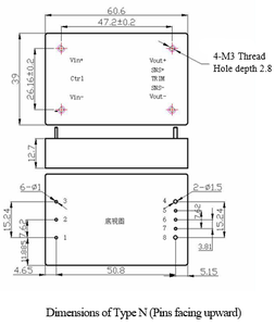 Módulo de Potencia de Aislamiento CC/CC Serie QB, 1/4 Brick, Salida Máxima 300W, con Protección de Baja Tensión en Entrada, Módulo de Potencia SWQB - Product Image 2