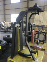 Appareil de fitness robuste pour exercices de fessiers et pectoraux debout