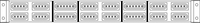 LIYI Barre lumineuse directionnelle à double signal LED 48W pour voiture