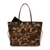 Sac fourre-tout tendance pour femme, personnalisable, avec surface imprimable, MOQ : 1 pièce, sac à main imprimé grande capacité