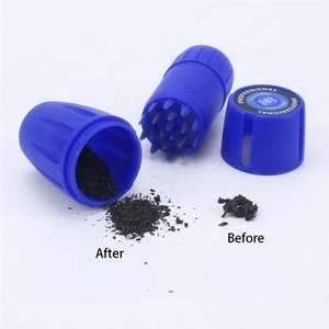 カスタムステッカー軽量製品卸売スモークショップ製品タバコローリングペーパー3部プラスチックハーブグラインダーとジャーを1つに - Product Image 5