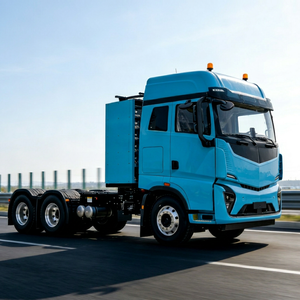 Camión Tractor Eléctrico 6x4 450HP con Suspensión Neumática, Asiento de Una Fila, Aire Acondicionado Automático, Nuevo, Volante a la Izquierda, 12 Neumáticos - Product Image 1