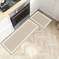 Customized Printed Kitchen Floor Mats Washable Anti-fatigue Carpet Water Absorbent Abstract Rug Runners Designer Machine Made