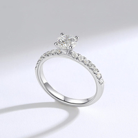 Bague en diamant de laboratoire de style designer, esthétique tendance, artisanat haut de gamme, idéale pour les amateurs de mode, bagues en diamant