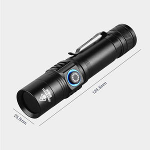 Linterna UV de detección de fluorescencia TAIKOO, linterna UV multiusos <span class=keywords><strong>con</strong></span> clip para bolígrafo - Product Image 2