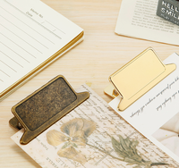 En gros : Porte-notes à clip métallique, Porte-documents TN, Clip de rangement pour documents de bureau et d'étude en alliage de zinc, Clip de fermeture pour sacs