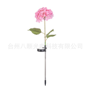 Lampes solaires d'extérieur pour jardin, hortensias, LED, étanches, décoratives, pour pelouse, cour, patio, balcon, éclairage paysager - Product Image 5