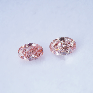 1CT 2CT Oval Pink Diamond Starsgem Top Quality FANCY <strong>VIVID</strong> PINK Lab Grown Diamond - Product Image 3