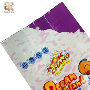 Sacs à soufflets latéraux en plastique PET/PE personnalisés avec logo OEM, imprimés par gravure, résistants à l'humidité, thermoscellables pour aliments TianChen TC-G140 - Product Image 5