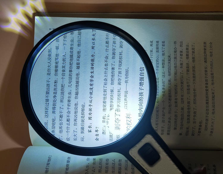 Lente Ingranditore Portatile Lente Di Ingrandimento 10x E 20x In - Foto 3