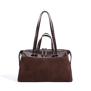 <span class=keywords><strong>Sac</strong></span> fourre-tout en daim patchwork de luxe pour femmes, dernier cri, de qualité supérieure, <span class=keywords><strong>sac</strong></span> à <span class=keywords><strong>main</strong></span> élégant pour femmes, prix bas - Product Image 3