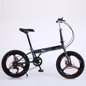 Bicicleta plegable Gembird de 20 pulgadas, bicicleta portátil ligera de 7 velocidades para uso en exteriores - Product Image 2