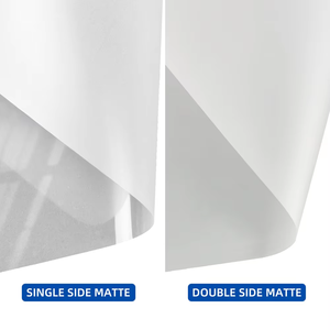 Rotolo di pellicola PET per trasferimento a caldo DTF formato A3/A4 per stampa su abbigliamento, pellicola trasparente con funzioni di taglio e rimozione facile, resistente alle alte temperature - Product Image 5