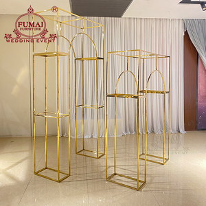 Heavy Duty Metal Crown Wedding Party Decoration Metal Arch <b>Backdrop</b> <b>Stand</b> - Product Image 1