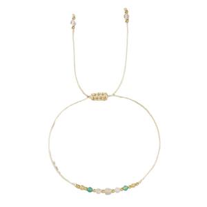 Pulsera de cuerda de moda creativa de doce constelaciones transfronterizas, piedra Natural duradera con estilo para parejas, puesto de mercado nocturno - Product Image 5