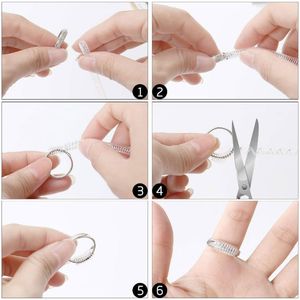 Juego <span class=keywords><strong>de</strong></span> ajustadores <span class=keywords><strong>de</strong></span> <span class=keywords><strong>silicona</strong></span> en espiral para <span class=keywords><strong>anillos</strong></span> sueltos, conjunto <span class=keywords><strong>de</strong></span> joyería Invisible, protector <span class=keywords><strong>de</strong></span> mandril, espaciador, <span class=keywords><strong>ajustador</strong></span> <span class=keywords><strong>de</strong></span> tamaño <span class=keywords><strong>de</strong></span> anillo - Product Image 3