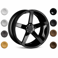 Jantes monobloc forgées en alliage d'aluminium 6061-T6 de 20 pouces, disponibles en 15'', 16'', 17'', 18'', 19'', 20'', 21'', 22'', 23'', 24'', 26'' et plus encore
