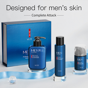 Productos <span class=keywords><strong>para</strong></span> el Cuidado de la Piel Masculina de Marca Privada VEZE, Tratamiento <span class=keywords><strong>para</strong></span> el Acné, Reparación, Control de Grasa, Set de Cuidado de la Piel <span class=keywords><strong>para</strong></span> Hombres - Product Image 3