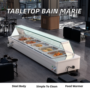 อุปกรณ์ร้านอาหาร CFT โต๊ะอุ่นอาหารสแตนเลสแบบ Bain Marie ความจุ 150 ลิตร ได้รับมาตรฐาน Energy Star - Product Image 1