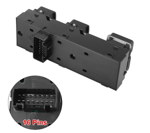 Interruptor Eléctrico para Ventanilla Delantera Izquierda, Lado del Conductor, 93570-3W000, Compatible con <span class=keywords><strong>Kia</strong></span> <span class=keywords><strong>Sportage</strong></span> 2011-2016 L4 2.0L 2.4L - Product Image 3