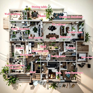 도매 모던 디자인 소프트 침대 천연 가죽 침대 안락한 킹/퀸 사이즈 침실 가구 - Product Image 5