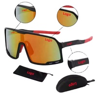 Stock Usine Chine Lunettes de Soleil pour Hommes et Femmes, Monture Large, Personnalisées, pour Course, Sport et Cyclisme en Extérieur