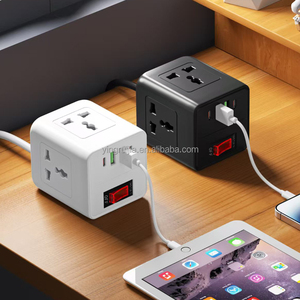 Rubiks Cube phổ điện dải với bảo vệ quá tải, MAGIC CUBE 3 cửa hàng với USB C, di động mở rộng dây Ổ cắm điện - Product Image 2