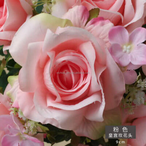 Flores de Seda Promocionales RTS, Rosas de Palacio, Cabezas de Flores Grandes de 12 cm, Color Verde, para Decoración de Paredes Florales, Arcos, Caminos de Mesa Florales - Product Image 3