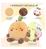 Warmte- en koudepacks, magnetronverwarming, knuffelkussen, pluche knuffeldier voor kinderen, schattig speelgoed, dierenspeelkameraad, gewogen warmte- en koudepack, warmte- en koude responsief