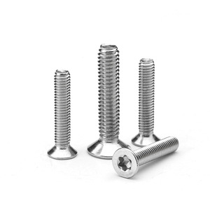Tornillos Torx de Cabeza Plana Bengu 304 de Acero Inoxidable, Tamaño Métrico GB2673, Tornillos de Máquina con Torx Interno - Product Image 4