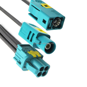 Blauwe Fakra Z Female naar Fakra Z Male meters RG174 draadantenne adapter connector antenne verlengkabel - Product Image 3