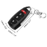 Émetteur universel de télécommande de garage à portail HS 433 MHz, clonable, portable, de Henan