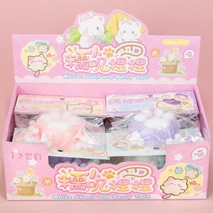 Porte-cartes en peluche TPR en forme de patte de chat, mignon et compressible, pour soulager l'irritabilité et le stress des enfants - Product Image 2