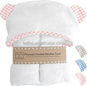 Oem Kleine Moq Kids Handdoek Met Kap <span class=keywords><strong>Baby</strong></span> Hooded Badhanddoek Set - Product Image 3