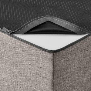 Escaleras para Mascotas de 3 Peldaños Dog Steps, 14.4 Pulgadas de Alto, Color Gris, Antideslizantes, para Cama, Sofá, Interiores, Perros y Gatos - Product Image 3