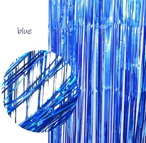 1X2M Métallique Photomaton Tinsel Toile <span class=keywords><strong>De</strong></span> Fond Rideaux Pour Mariage Anniversaire Hollywood Thème Fête et Décoration <span class=keywords><strong>De</strong></span> Festival - Product Image 3