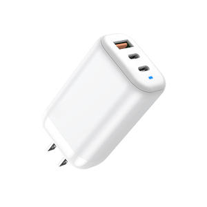 <span class=keywords><strong>Adaptateur</strong></span> <span class=keywords><strong>secteur</strong></span> USB C <span class=keywords><strong>65</strong></span> <span class=keywords><strong>W</strong></span> Type C Power PD Chargeur mural rapide avec lumière LED - Product Image 4