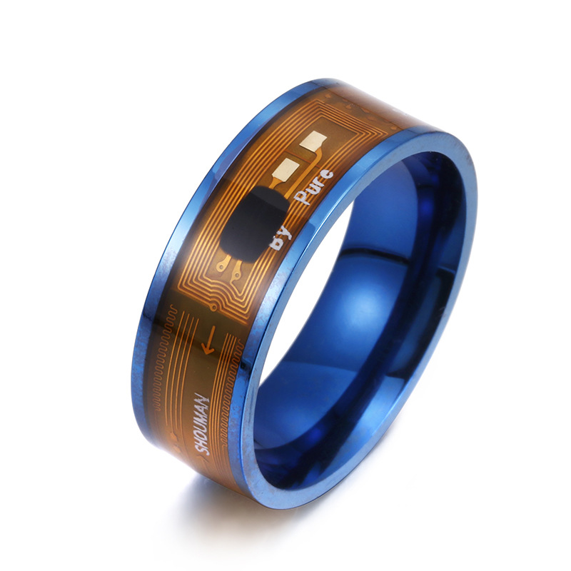 Модное мужское кольцо Magic Wear Android телефоны NFC смарт-кольцо на палец цифровое кольцо из нержавеющей стали