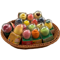 Vrial Yammy Glace aux fruits 4D saveurs Pomme, Raisin, Ananas, Citron, Pêche, Directement de l'usine