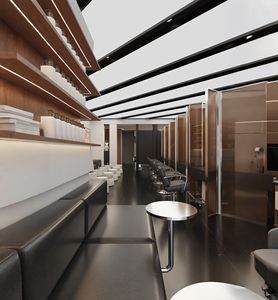 Modern Nail Salon Station Design | Custom Manicure Table & Mirror Set | One-Stop Nail Salon Furniture & Decoration Solution - Product Image 3