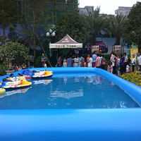 Piscine gonflable en bâche PVC de la marque Wanyun, best-seller, certifiée CE, avec garantie de 3 ans, fabriquée en Chine