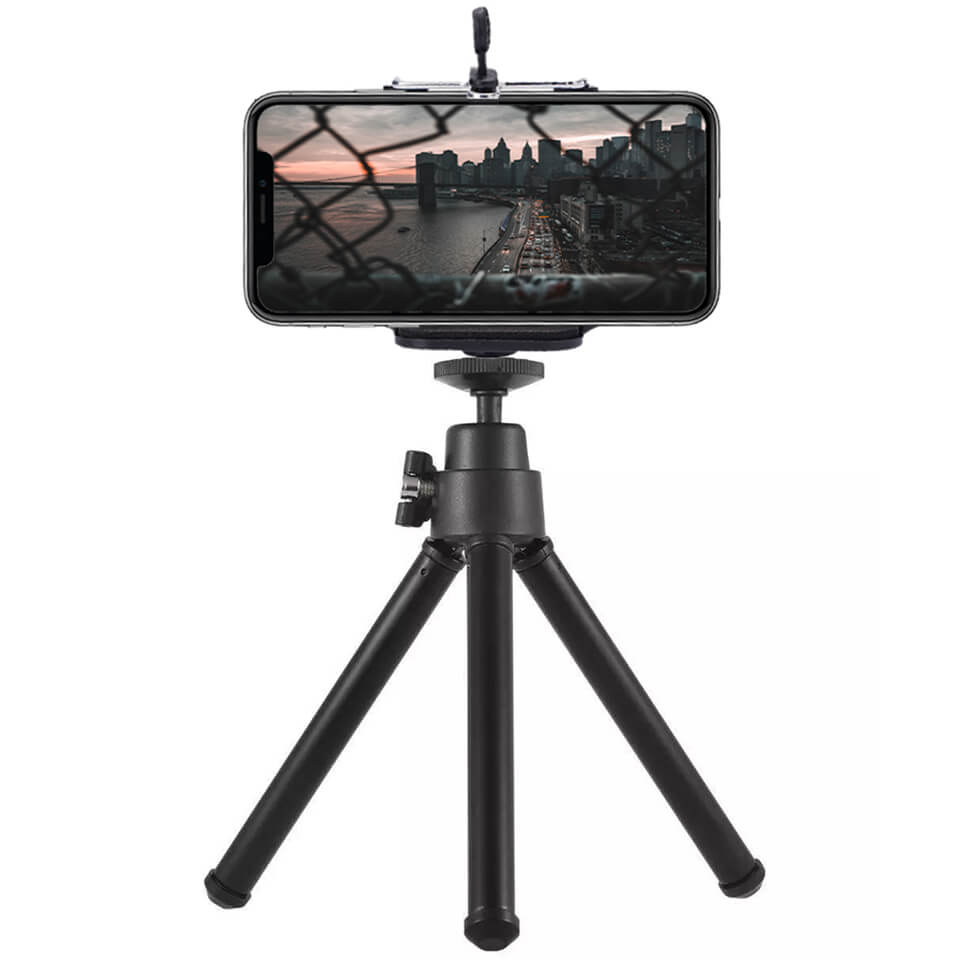 Junnx Universal action & sports camera accessory Selfie stick phone stand table holder Mini Tripod for Smartphone for Gopro 9 8