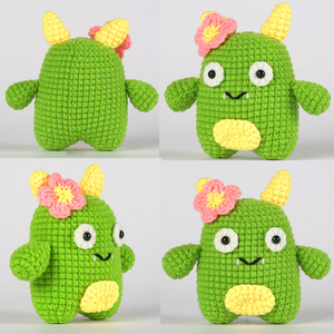 Kit de Bricolage DIY pour Enfants : Tricot et Couture d'Animaux en Fil Plat – Kits de Crochet pour Débutants - Product Image 3